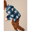 Teddy Fleece Bunny Ears Hoodie, Buffalo Plaid - Jackets - 6