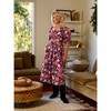Women's Wrap Dress, Fleurs De France - Dresses - 2