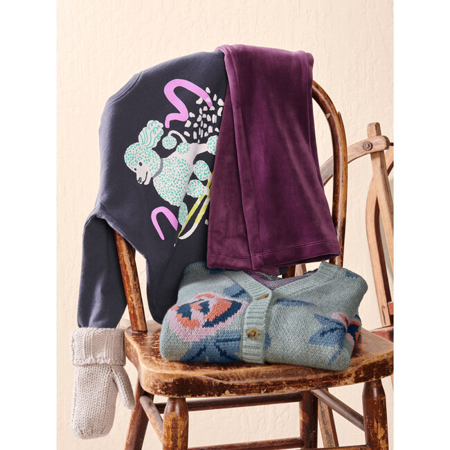 Very Velour Pants, Cosmic Berry - Pants - 3