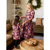 Women's Wrap Dress, Fleurs De France - Dresses - 4