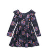 Ruffle Shoulder Ballet Dress, Hanetsuki Camellia - Dresses - 1 - thumbnail