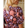 Women's Wrap Dress, Fleurs De France - Dresses - 7