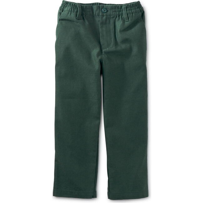 Relaxed Twill Pants, Pineneedle
