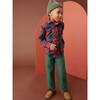Relaxed Twill Pants, Pineneedle - Pants - 4