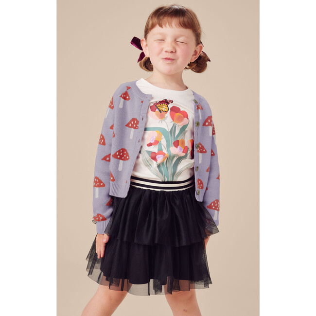 Papillon Double Sided Tee, Chalk - T-Shirts - 4