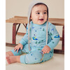 Long Sleeve Pocket Baby Romper, French Alps Scenic - Rompers - 2