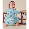Long Sleeve Pocket Baby Romper, French Alps Scenic - Rompers - 4