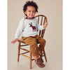 Moose Baby Sweater, Chalk - Sweaters - 3