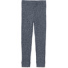 Marled Sweater Leggings, Indigo - Leggings - 2