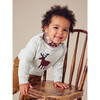 Moose Baby Sweater, Chalk - Sweaters - 4