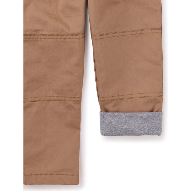 Cozy Does It Lined Pants, Cappuccino - Pants - 2