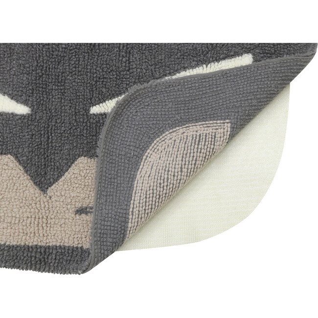 Batboy Woolable Rug, Charcoal, Misty Rose & Natural - Rugs - 4