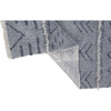 Lakota Night Medium Rectangular Woolable Rug, Grey - Rugs - 3