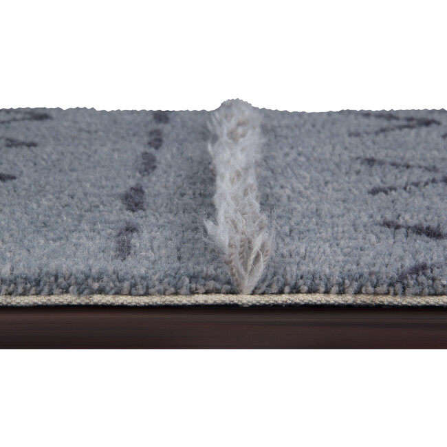 Lakota Night Medium Rectangular Woolable Rug, Grey - Rugs - 4