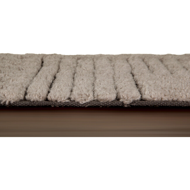 Golden Coffee Woolable Rug, Champagne & Dark Brown - Rugs - 4