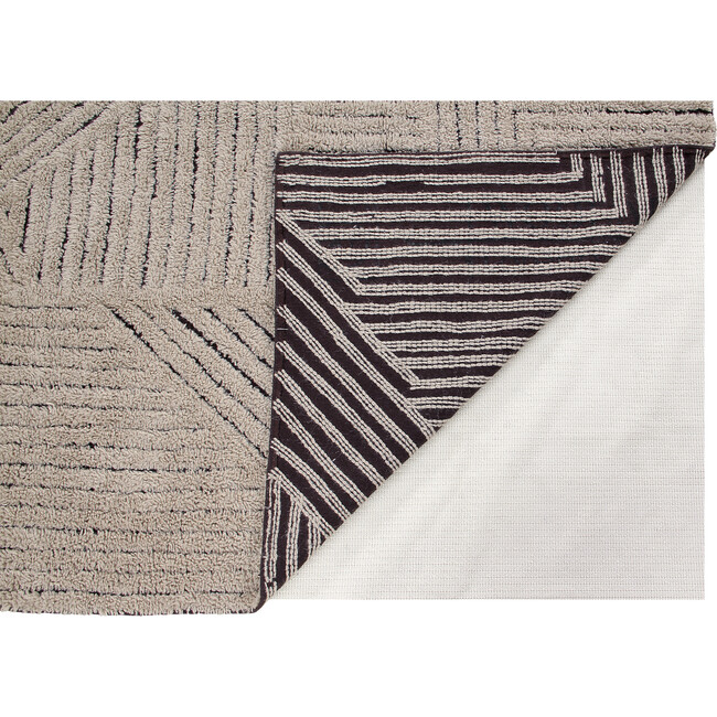 Golden Coffee Woolable Rug, Champagne & Dark Brown - Rugs - 5