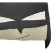 Batboy Knitted Cushion, Dark Grey & Natural - Decorative Pillows - 4