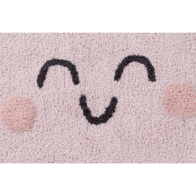 Happy Heart Tufted Rug, Pink - Rugs - 3