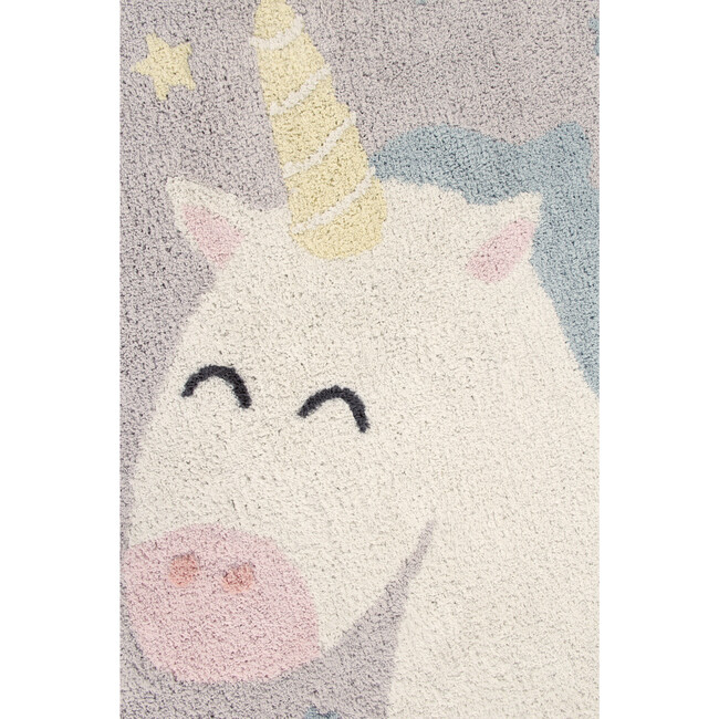 Believe In Yourself Tufted Round Rug, Ivory & Pink - Rugs - 3