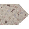 Terrazzo Rectangular Washable Rug, Moonstone - Rugs - 3