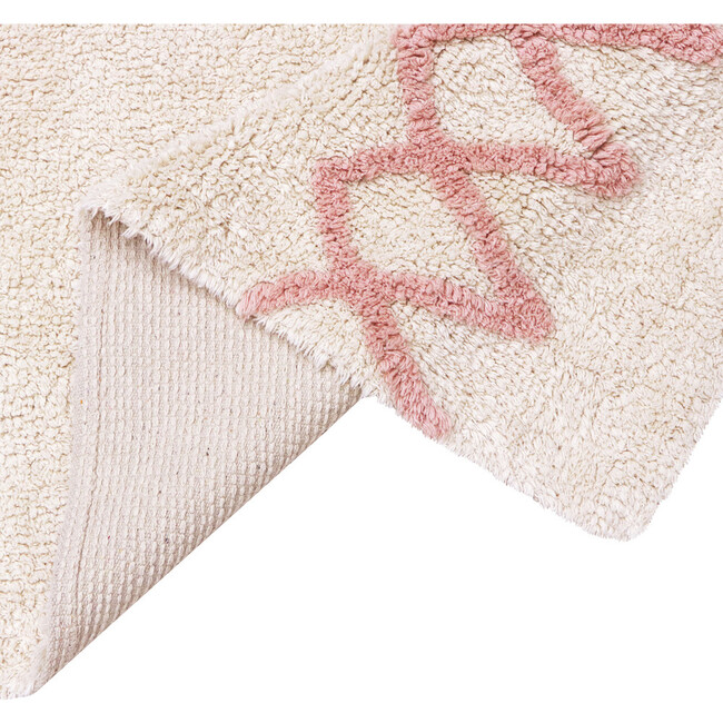 Atlas Rectangular Washable Rug, Natural & Vintage Nude - Rugs - 4