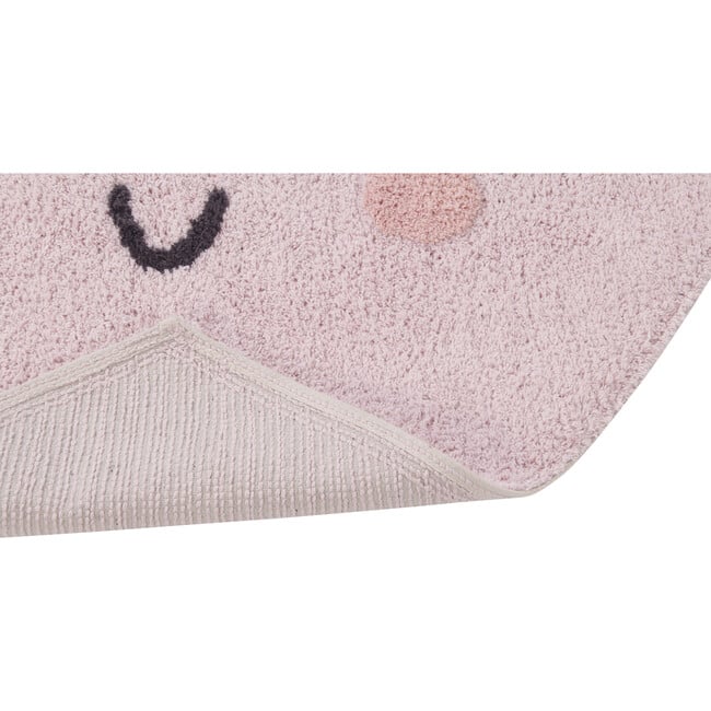 Happy Heart Tufted Rug, Pink - Rugs - 5