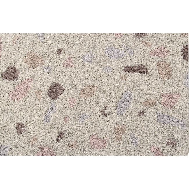 Terrazzo Rectangular Washable Rug, Moonstone - Rugs - 5