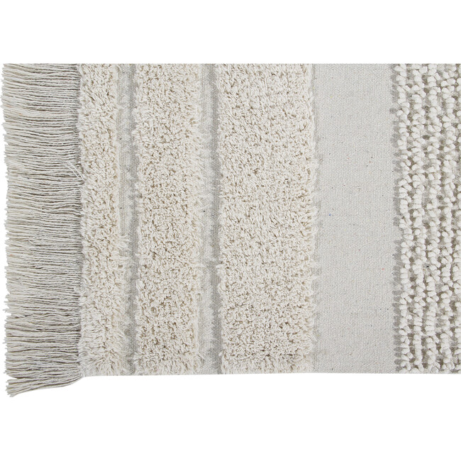 Air Rectangular Washable Rug, Natural - Rugs - 4