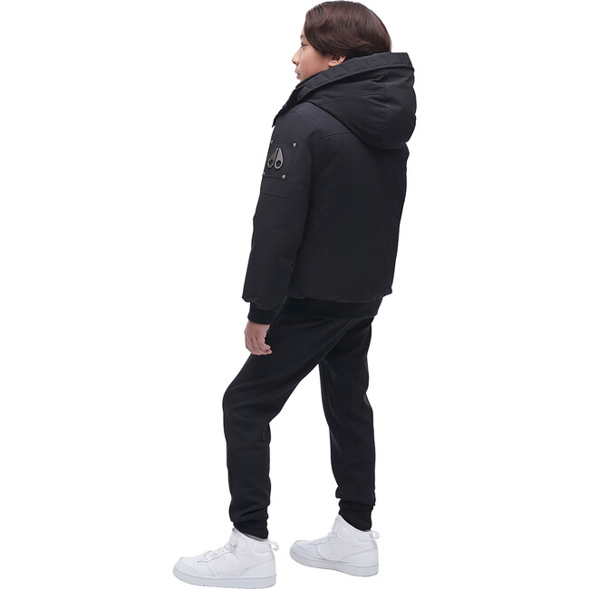 Unisex Bomber Jacket, Black - Coats - 2