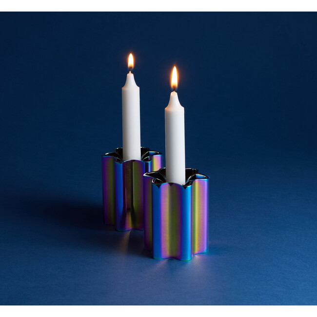 Candle Holders, Sunrise Sunset - Menorahs & Candles - 2