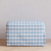 Maisonette x Namesake Crawford Gliding Ottoman, Blue Gingham - Ottomans - 3