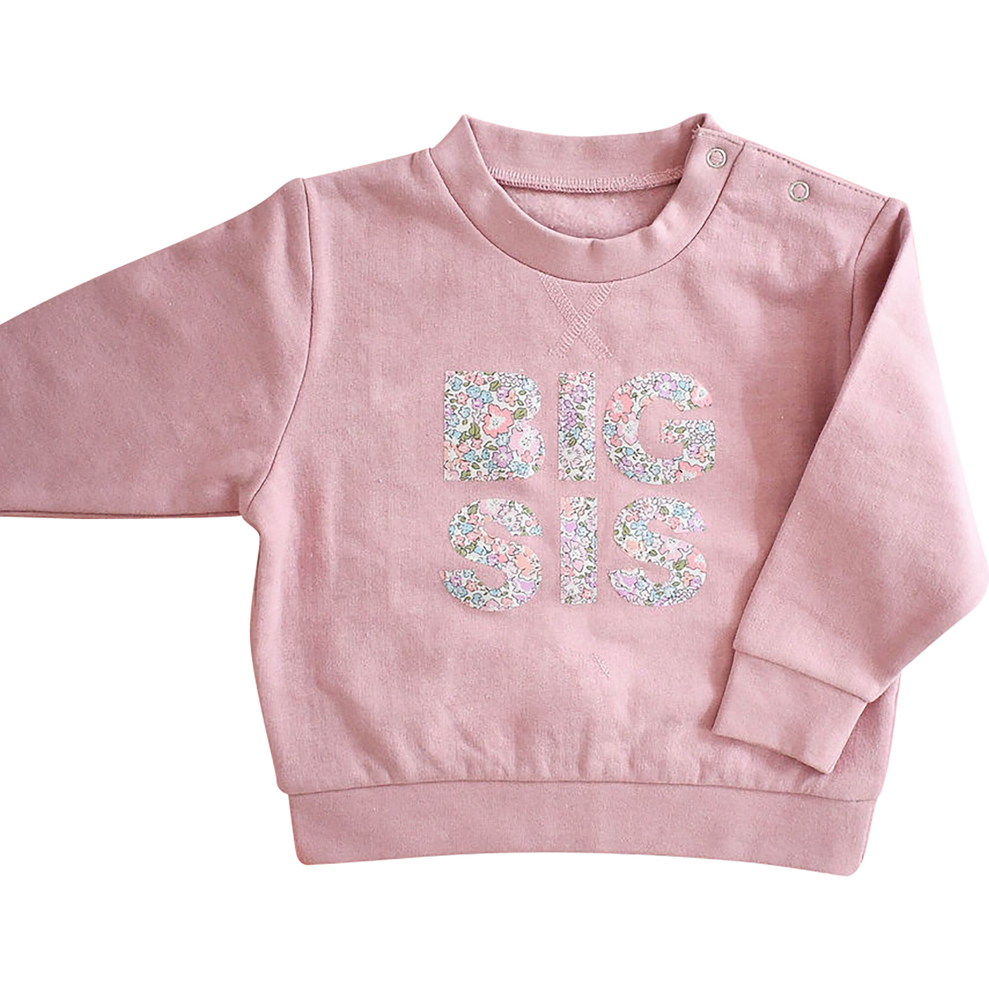 Liberty of London Big Sis Jumper, Pink - Sweatshirts - 1