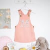 Liberty of London Children's Personalised Dungaree Dress, Pink - Dresses - 2