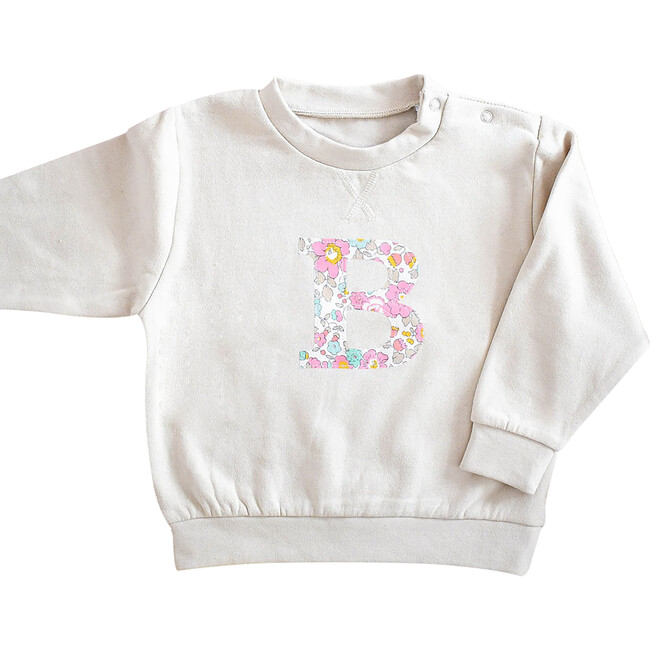 Liberty of London Children's Personalised Jumper, Stone