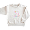 Liberty of London Children's Personalised Jumper, Stone - Sweatshirts - 1 - thumbnail