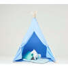 Play Tent With Cushion, Light Blue - Play Tents - 3