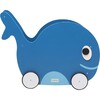 Toddler Whale Push Toy & Toy Storage, Universe Blue - Push & Pull - 1 - thumbnail