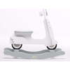 Rocking Toy Scooter, Diamond White & Grey - Rockers - 2