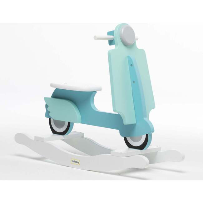 Rocking Toy Scooter, Green Mint - Rockers - 3