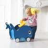 Toddler Whale Push Toy & Toy Storage, Universe Blue - Push & Pull - 3
