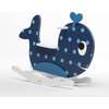 Gigio The Whale XXL Rocking Toy, Dark Blue - Rockers - 3