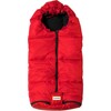 Stroller Footmuff Igloo With Detachable Bottom, Red Molten Lava - Stroller Accessories - 1 - thumbnail