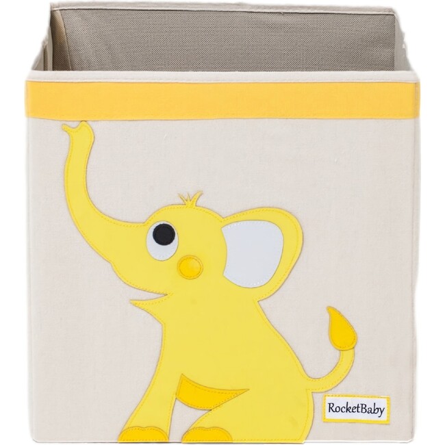 Robby The Elephant Storage Box, Yellow