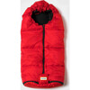 Stroller Footmuff Igloo With Detachable Bottom, Red Molten Lava - Stroller Accessories - 2