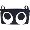 Eyes Stroller Organizer Bag, Black & White - Stroller Accessories - 1 - thumbnail