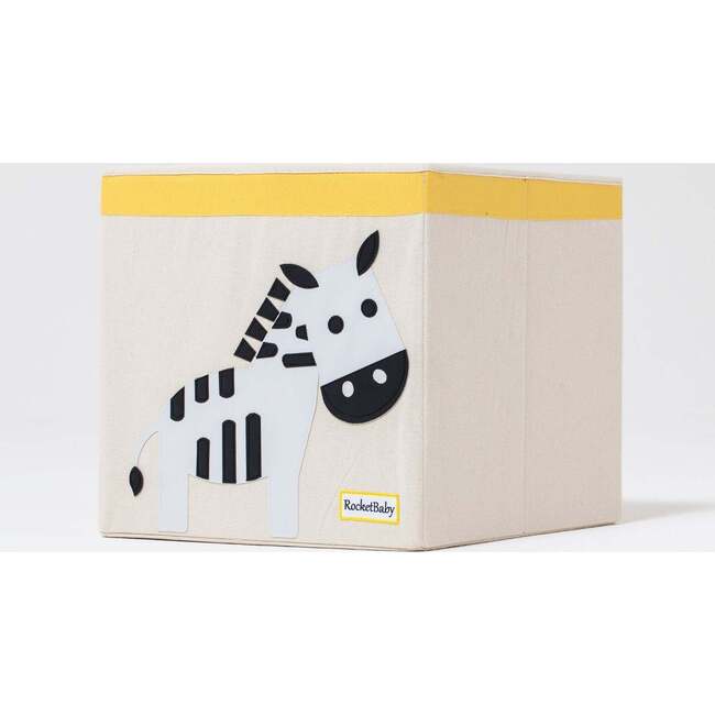 Africa The Zebra Storage Box, Yellow - Storage - 2