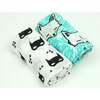 Mint & Super Hero 47-inch x 47-inch Swaddle, Multicolors (Set Of 2) - Swaddles - 3
