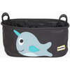 Oscar The Narwhal Stroller Organizer Bag, Blue & Black - Stroller Accessories - 2