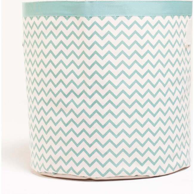 Zig-Zag XXL Storage Bin, Green - Storage - 3
