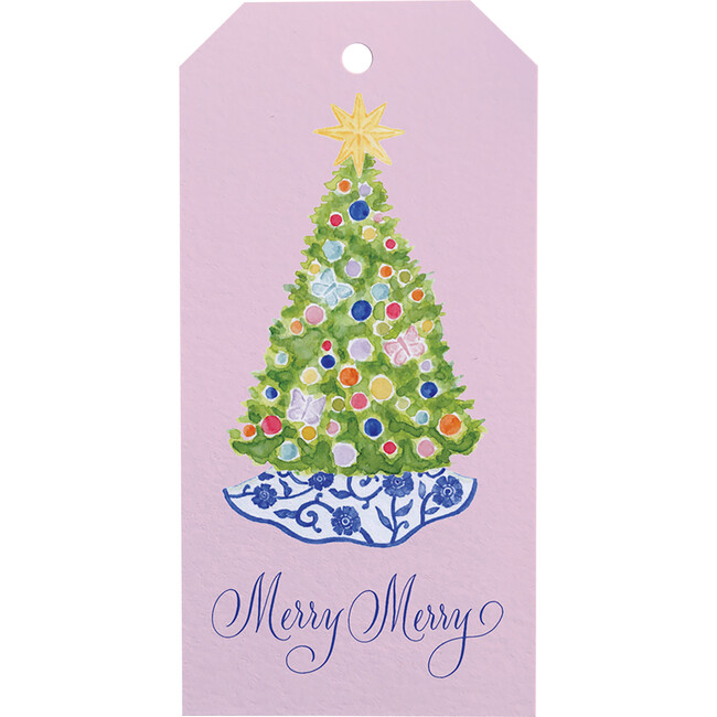 Baubles and Butterflies Gift Tag Set